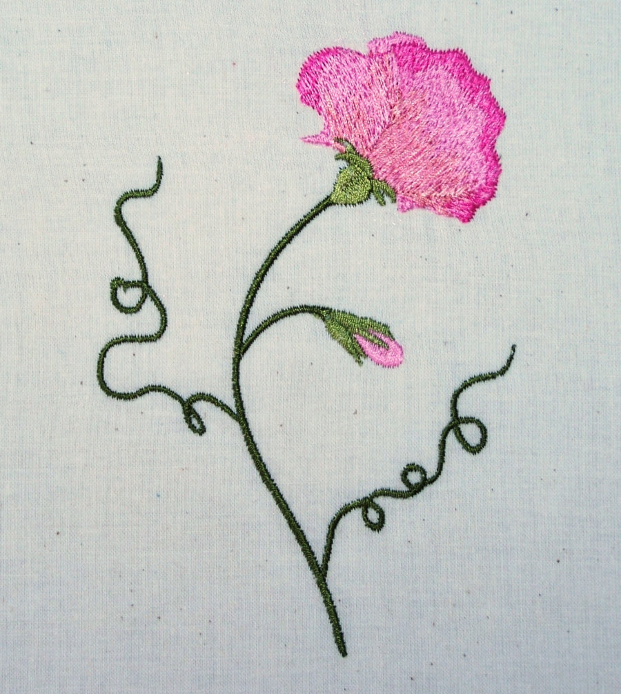 Sweet Peas and Butterflies