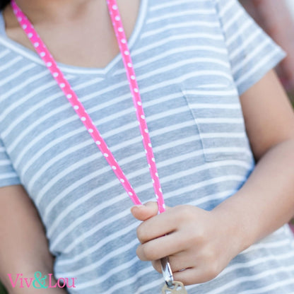 PINK Dottie Lanyard