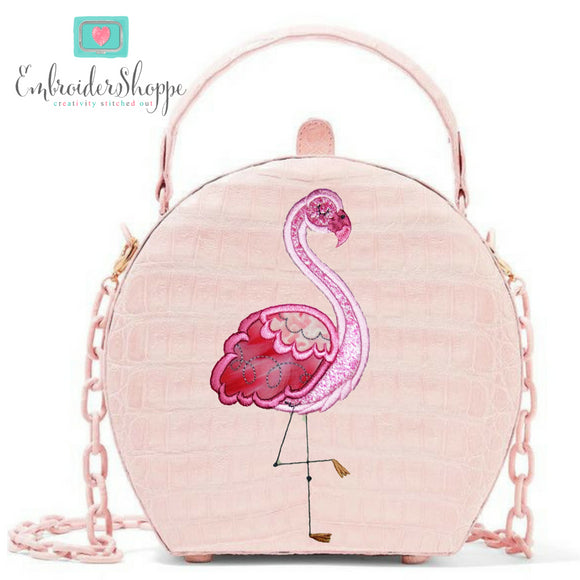 Flamingo Applique