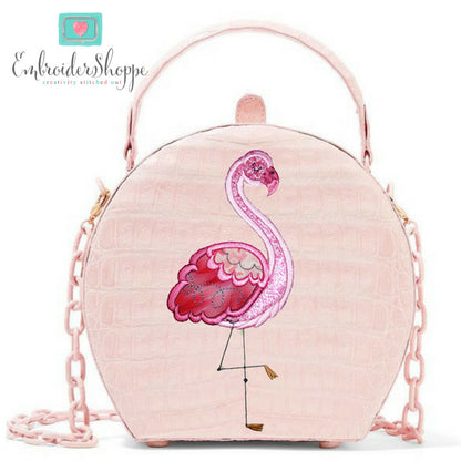 Flamingo Applique