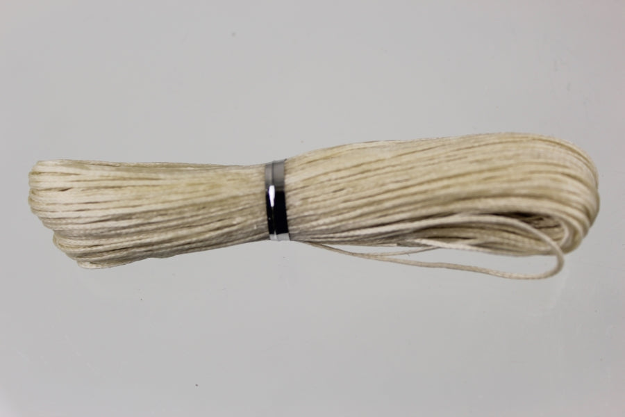 0018 Cream Jute Sms Waxed Thread