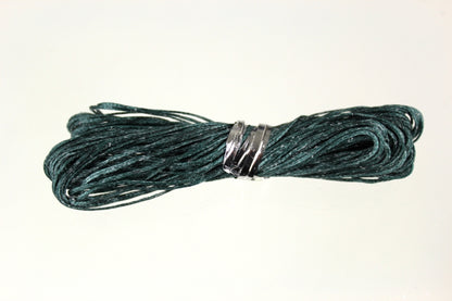 0021 Dark Teal Sms Waxed Thread