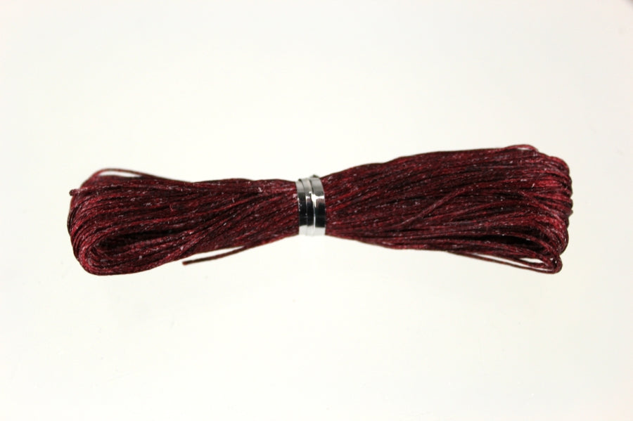 0022 Red Brown Sms Waxed Thread