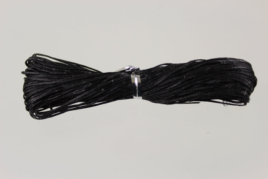 0024 Black Sms Waxed Thread