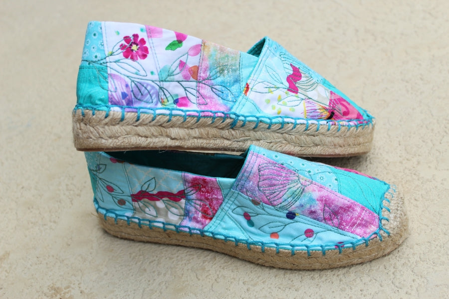 Quilted Espadrille Design