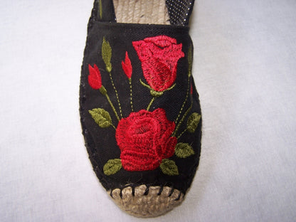Red Rose ESPADRILLE SHOE PATTERNS