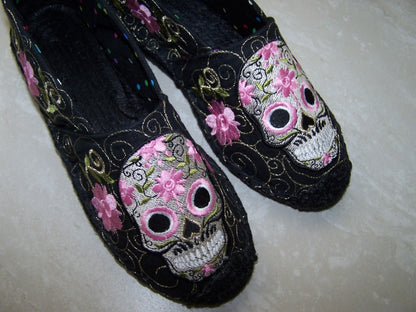 Sugar Skull Espadrille Kit