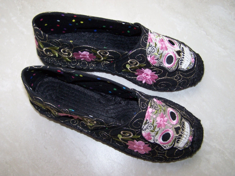 Sugar Skull Espadrille Kit