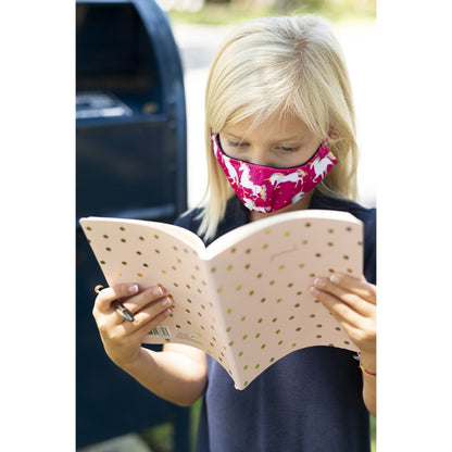 Unicorn Wishes Adjustable Kids' Face Mask
