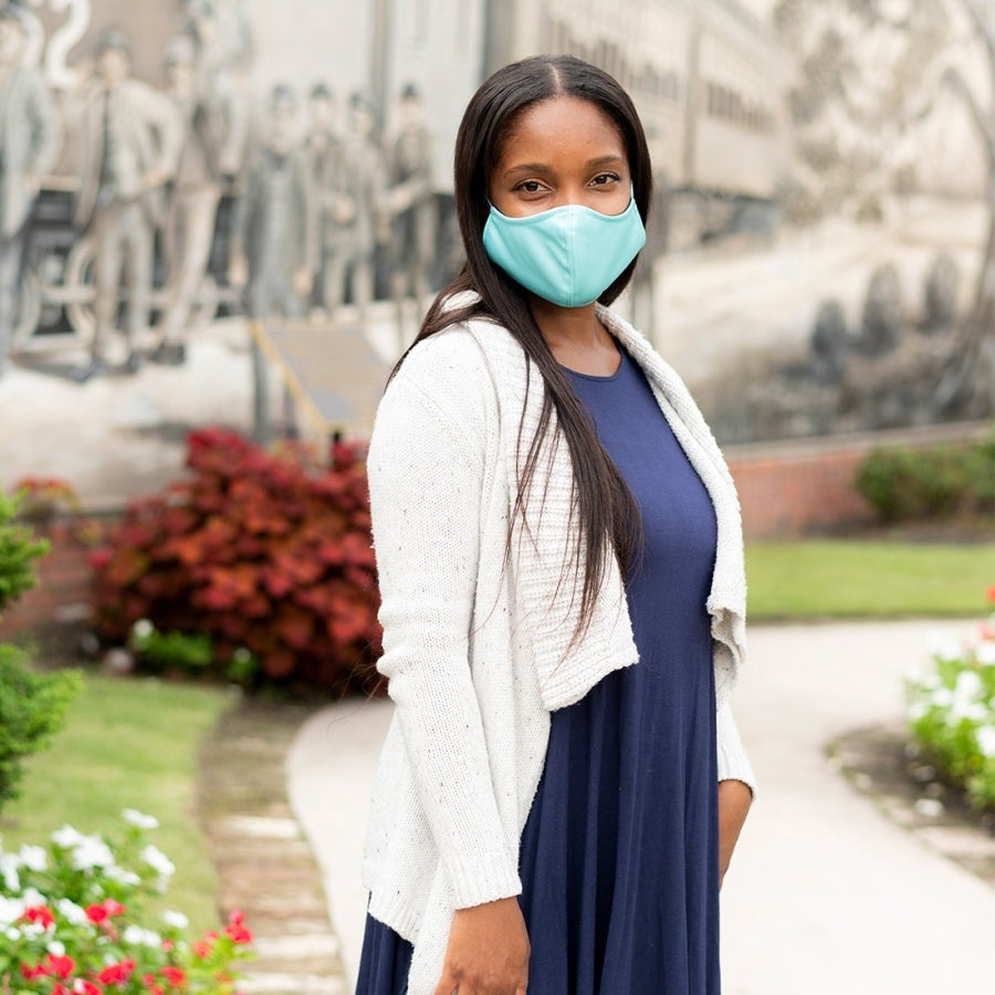 Mint Adjustable Adult Face Mask