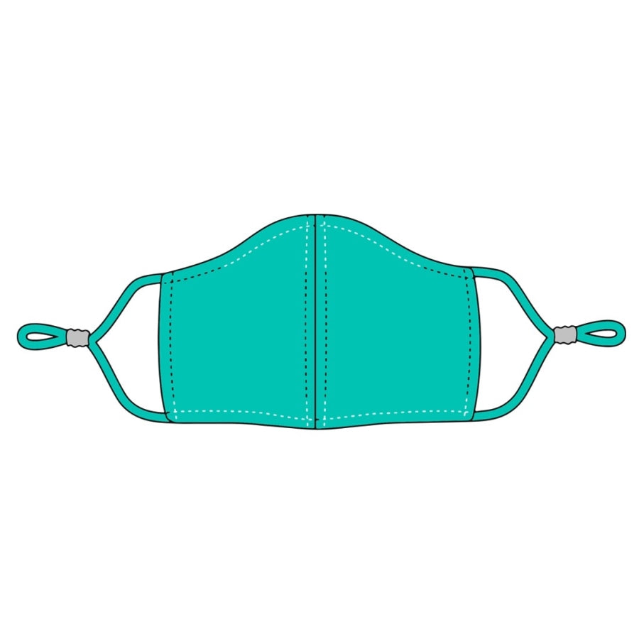 Mint Adjustable Adult Face Mask