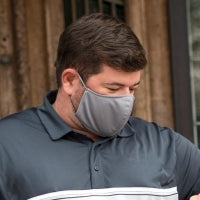 Grey Adjustable Adult Face Mask