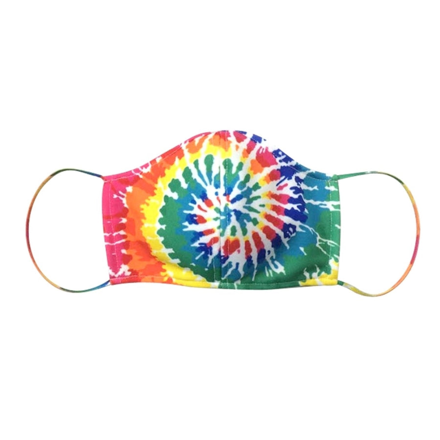 Tie Dye Adjustable Adult Face Mask