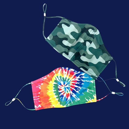 Tie Dye Adjustable Adult Face Mask