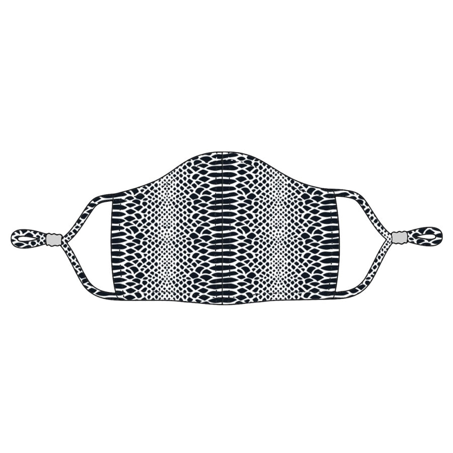 Snakeskin Adjustable Adult Face Mask