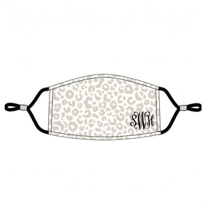 Natural Leopard Personalized Adult Adjustable Mask