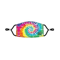 Tie Dye Personalized Kids' Adjustable Mask
