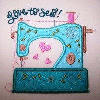 Sewing Machine Applique