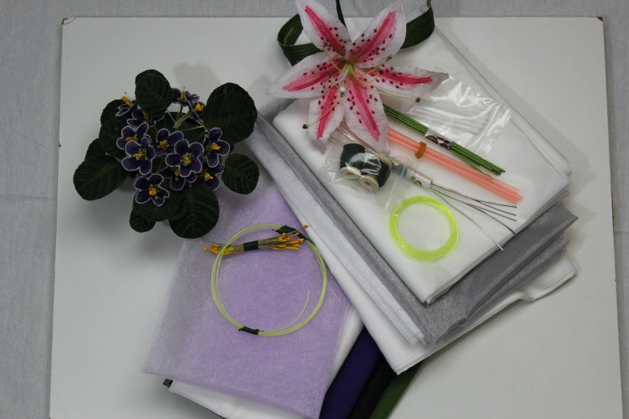 Stargazer and African Violet FABRIC COMBO