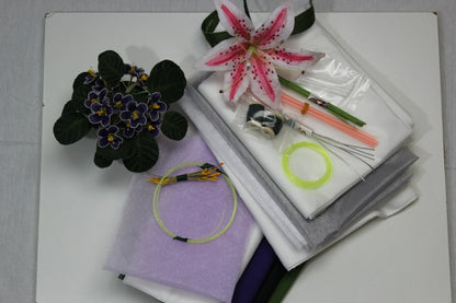 Stargazer and African Violet FABRIC COMBO