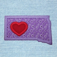 South Dakota State Applique