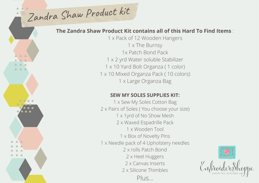 Zandra Shaw Kit- BABY LOCK TECH