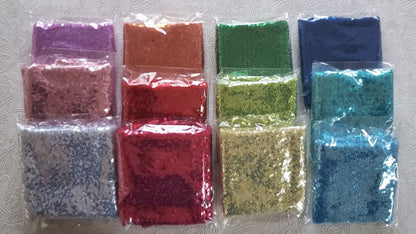 3mm Glitter Sequins Stash