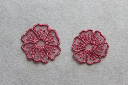 Mini Organza Flower Set