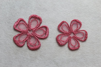 Mini Organza Flower Set