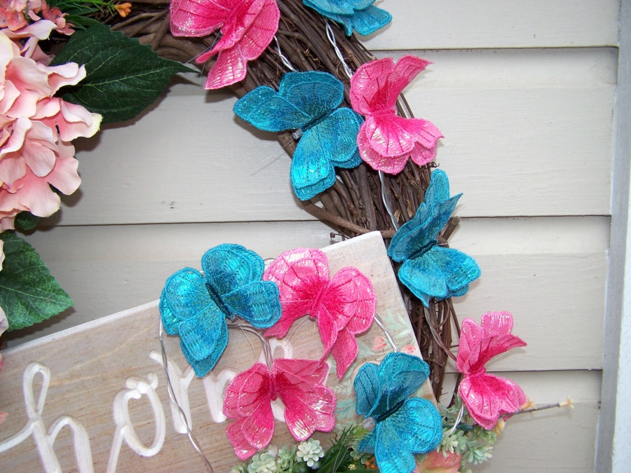 Iridescent Butterfly String Light