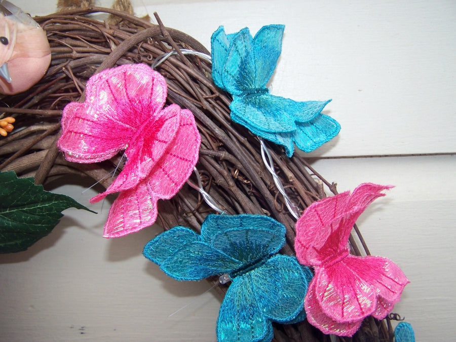 Iridescent Butterfly String Light