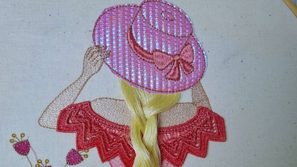 3D Emma With Hair 6 X 10