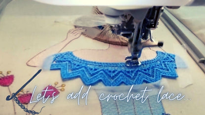 3D Emma With Hair 6 X 10