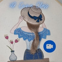 3D Emma With Hair 6 X 10