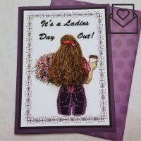 Curly SUE  CARD SIZE 4x6