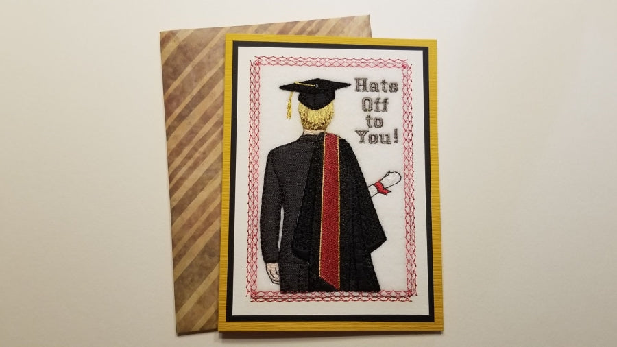 Tom Graduation CARD SIZE 4x6