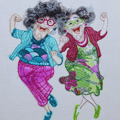 Happy Golden Girls 5x7