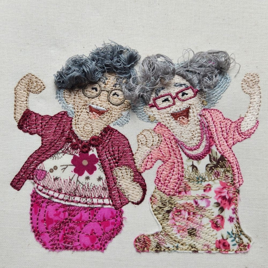 Happy Golden Girls CARD SIZE 4x6