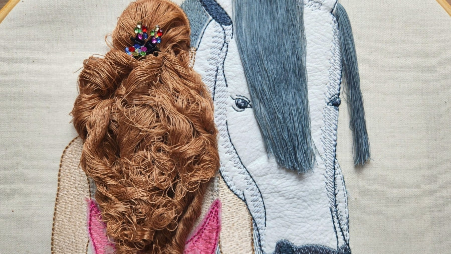 Lucy and Flicka 6x10