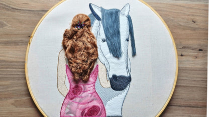 Lucy and Flicka 6x10