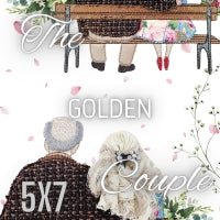 The Golden Couple 5x7