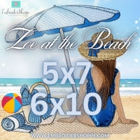 Zoe At the Beach (2 Sizes)