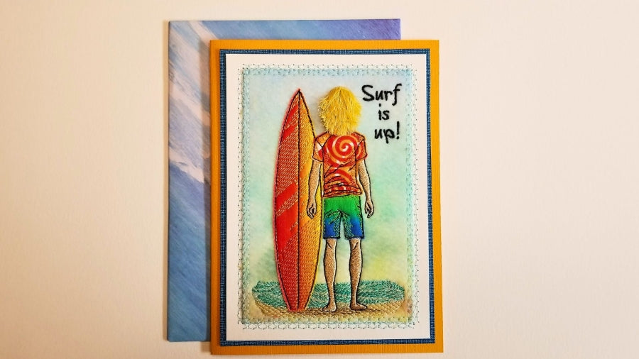 Surfer Zach 4x6