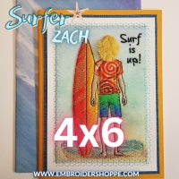 Surfer Zach 4x6