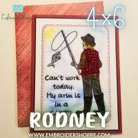 4x6 Fisherman Rodney