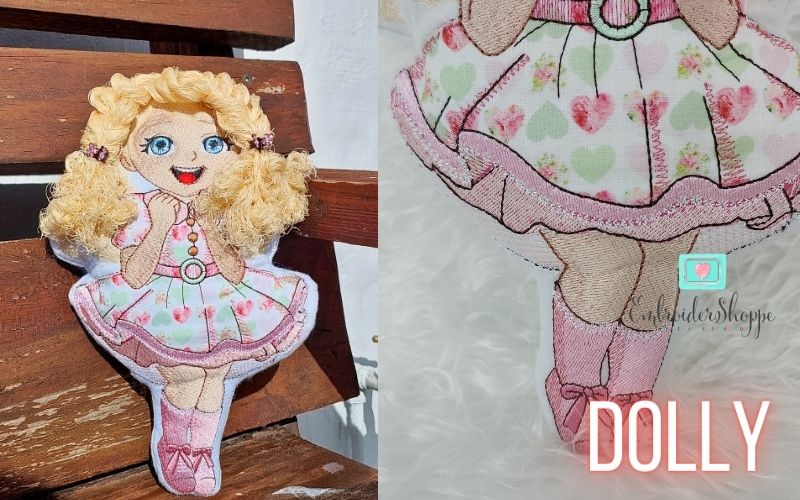 8x12 Dolly Doll