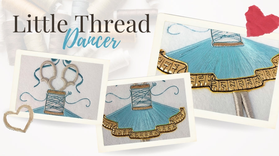 6 x 10 Little Thread Dancer