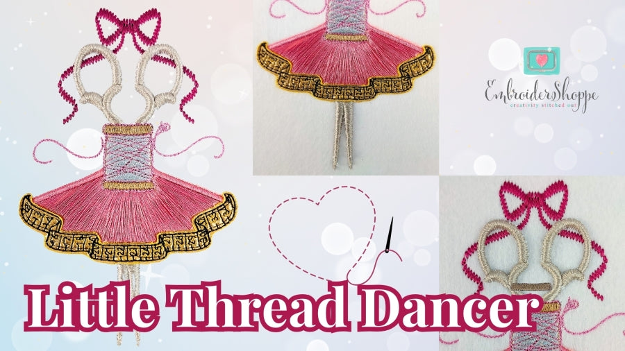4 x 6 Little Thread Dancer