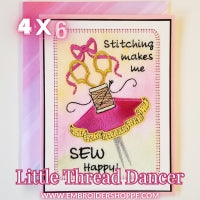 4 x 6 Little Thread Dancer