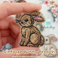 Bunny Brooch + BONUS